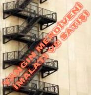 İstanbul yangın merdiveni, yangın merdiveni imalatı, yangın merdiveni fiyatları